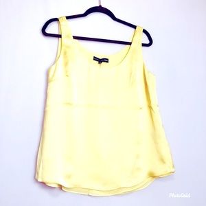 New Catherine Malandrino Camisole Yellow Tank Top. Classy